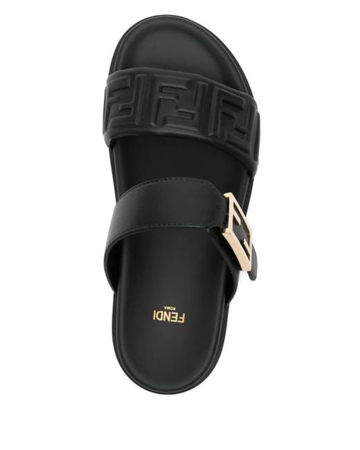 Fendi Sandals in Black | Lyst Canada