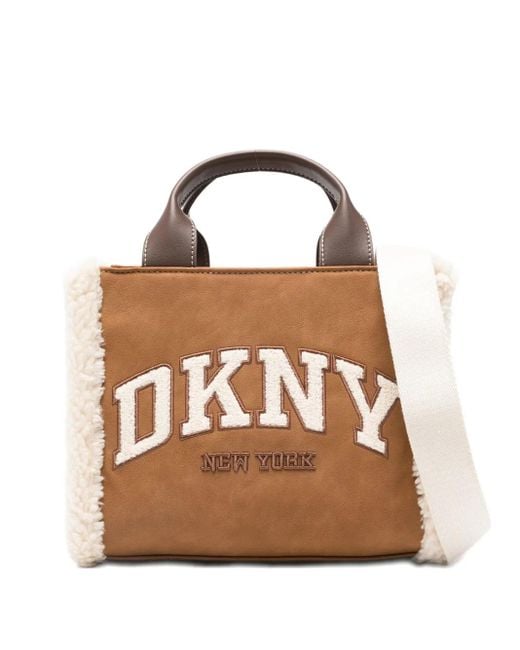 DKNY Brown Hadlee Tote Bag