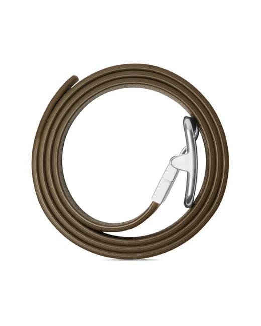 Burberry White Belts for men