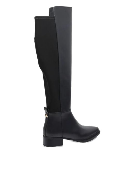 MICHAEL Michael Kors Black Pointed-Toe Lex Boots