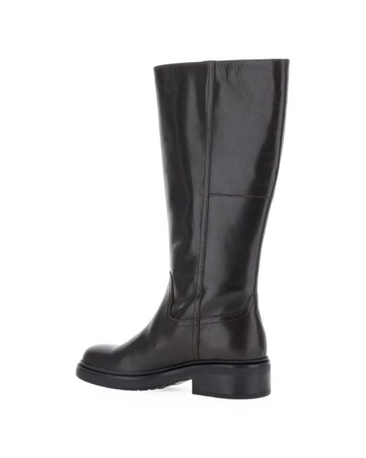 Vagabond Black Karlie Knee-High Leather Boots