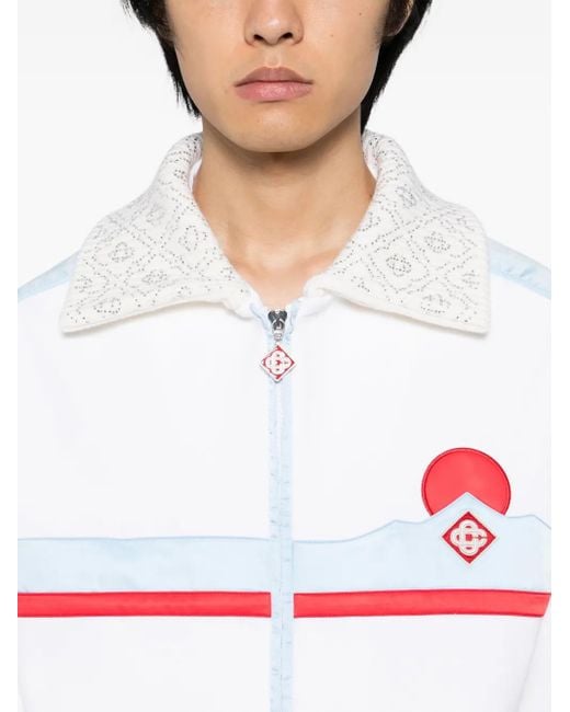 Casablanca White Hybrid Jacket for men