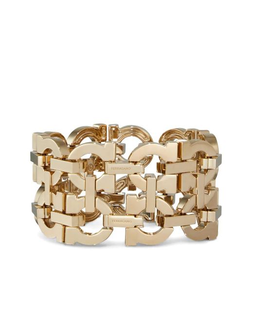 Ferragamo ガンチーニ ブレスレット Metallic