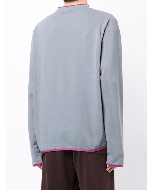 Sudadera Reciclada Fila de hombre de color Blue