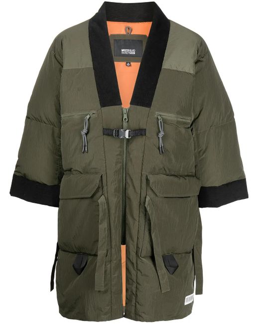 Mostly Heard Rarely Seen Jas Met Colourblocking in het Green voor heren