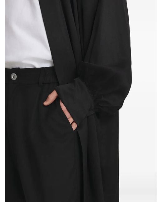 IRINA VOINEA Black Manteau Star for men