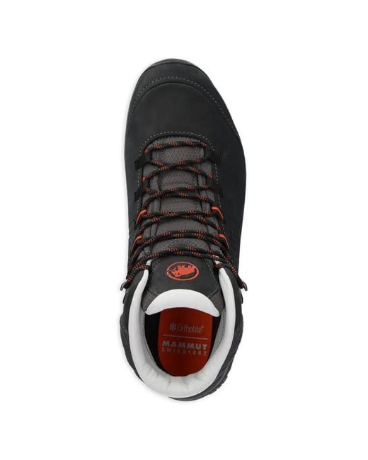 Mammut Black Chaussures De Randonnée Mercury Iv Mid Lth À Lacets for men