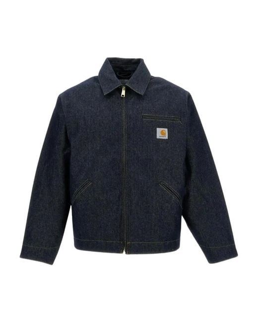 Carhartt Blue Og Detroit Jacket for men