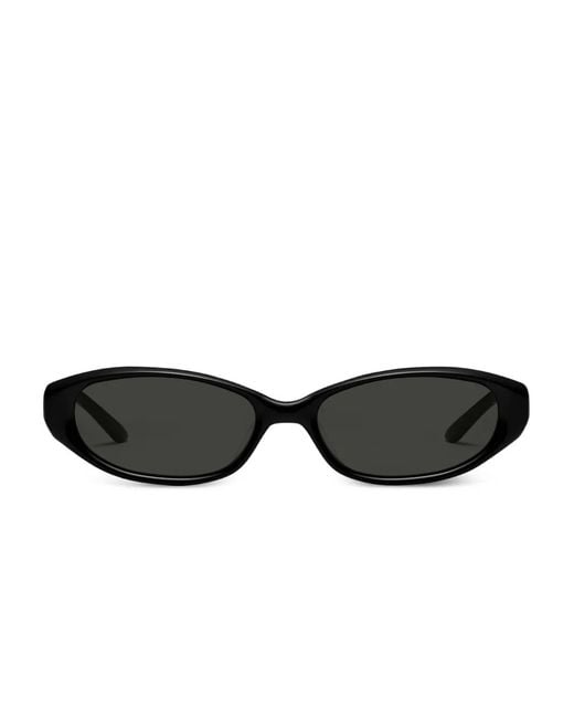 Gentle Monster Black Monica 01 Oval-Frame Sunglasses