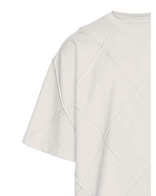 Hamza White Diamond Oversized T-Shirt for men