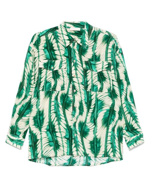 Ulla Johnson Soren Blouse in het Green