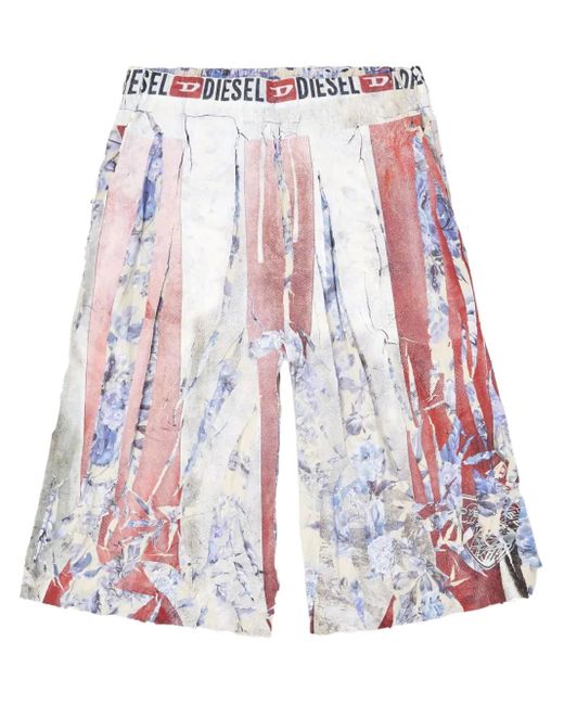 DIESEL Blue P-Helge Shorts