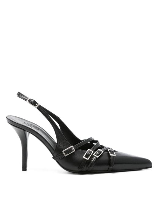 Zapatos Phoebe con tacón de 85 mm Gia Borghini de color Black