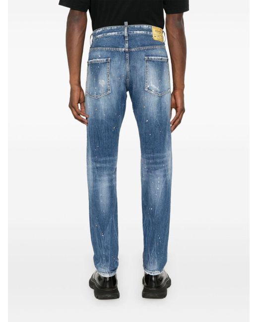 DSquared² Cool Guy Slim-fit Jeans in het Blue voor heren
