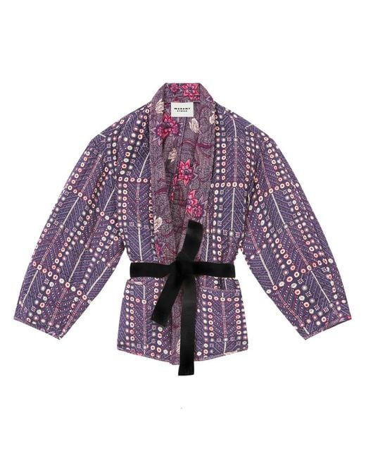 Isabel Marant Purple Chancel Jacket