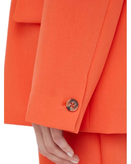 Day Birger et Mikkelsen Red Blazer À Design Un Bouton