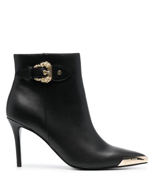 Versace Scarlett 90mm Ankle Boots in het Black