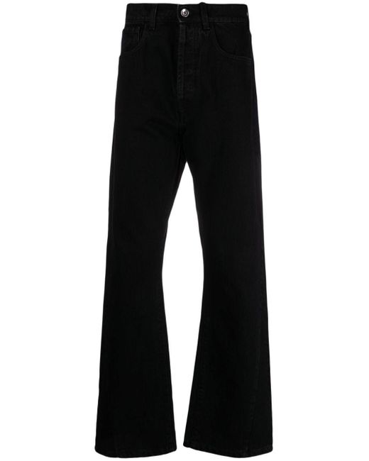 1989 STUDIO Black Mid-rise Straight-leg Jeans for men