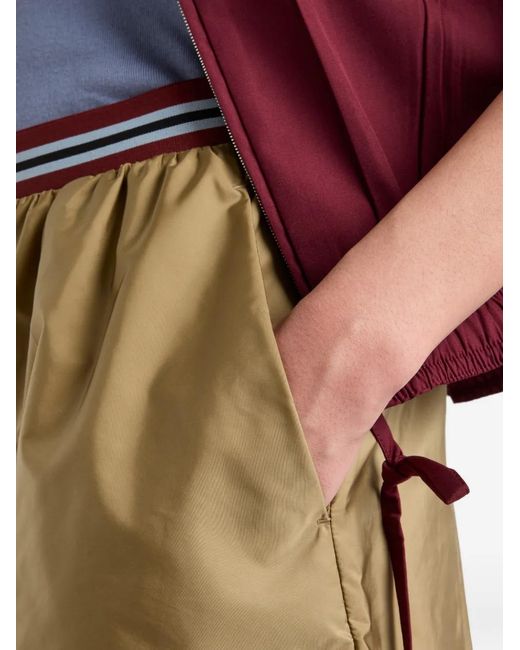 Prada Natural Lightweight Re-Nylon Bermuda Shorts