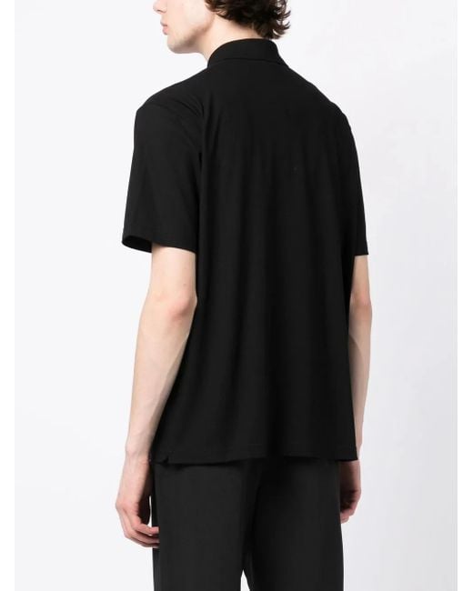 Herno Black Polo Shirt for men
