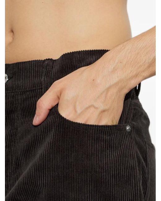 A.P.C. Black Solar Corduroy Jeans for men
