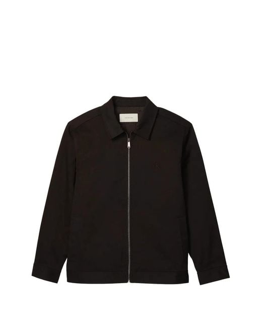 Chaqueta Con Cremallera Calvin Klein de hombre de color Black