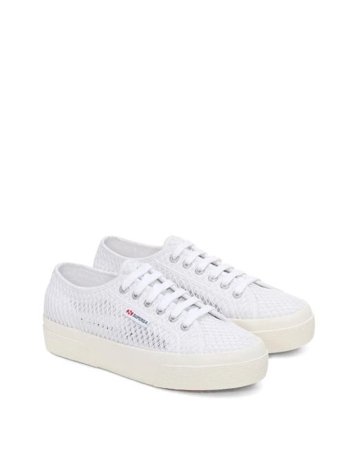Superga White 2740 Sneakers
