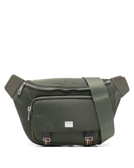 Paul Smith Heuptas Met Logoplakkaat En Ritssluiting in het Gray voor heren