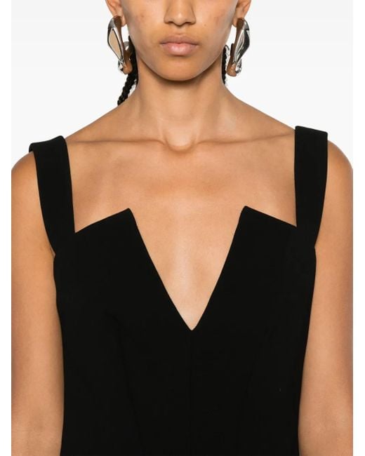 Robe de cou V Givenchy en coloris Black