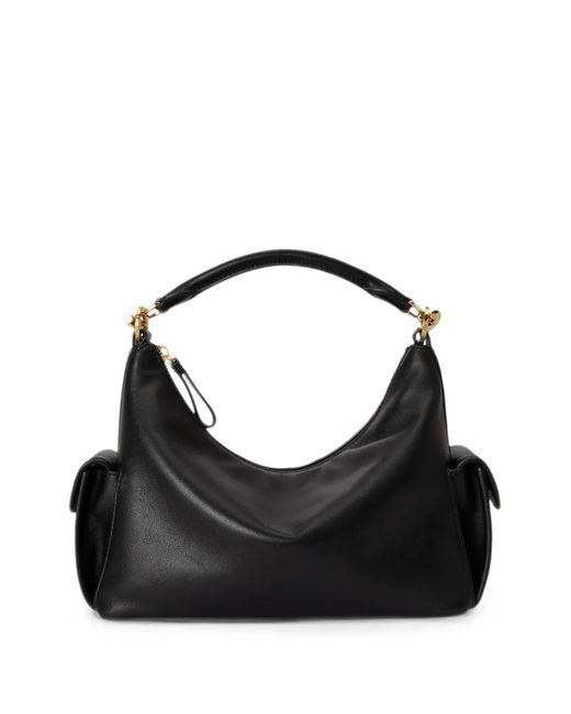 Ralph Lauren Black Small Blaike Shoulder Bag