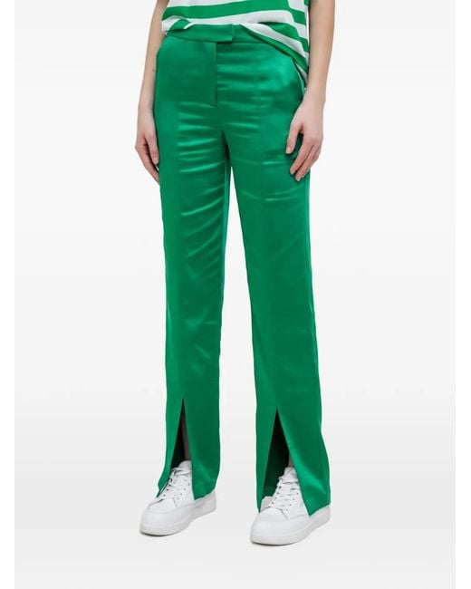 Benetton Green Split Trousers