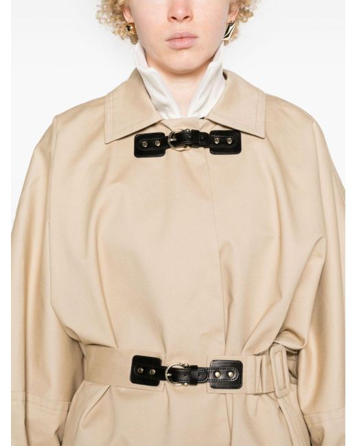 Maje Natural Belted Trench Coat