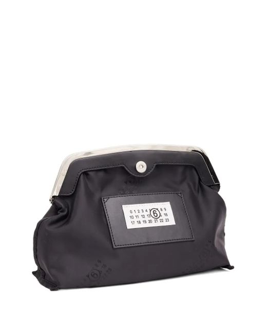 MM6 by Maison Martin Margiela Reversix クラッチバッグ Black