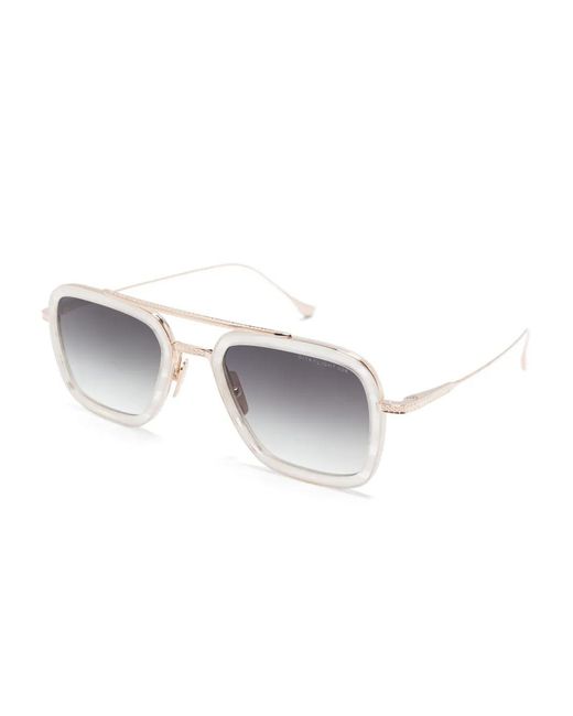 Dita Eyewear Metallic Flight Sunglasses