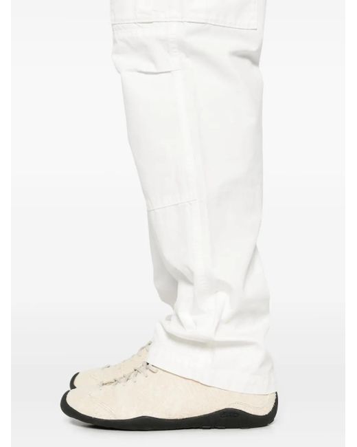 Pantalones tipo cargo de algodón MM6 by Maison Martin Margiela de hombre de color White