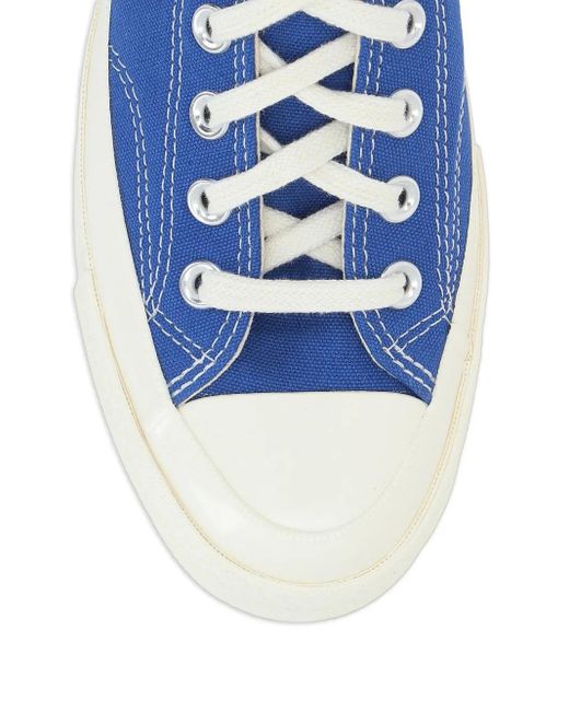 COMME DES GARÇONS PLAY Blue X Converse Chuck 70 Ox "Cdg Play" Sneakers