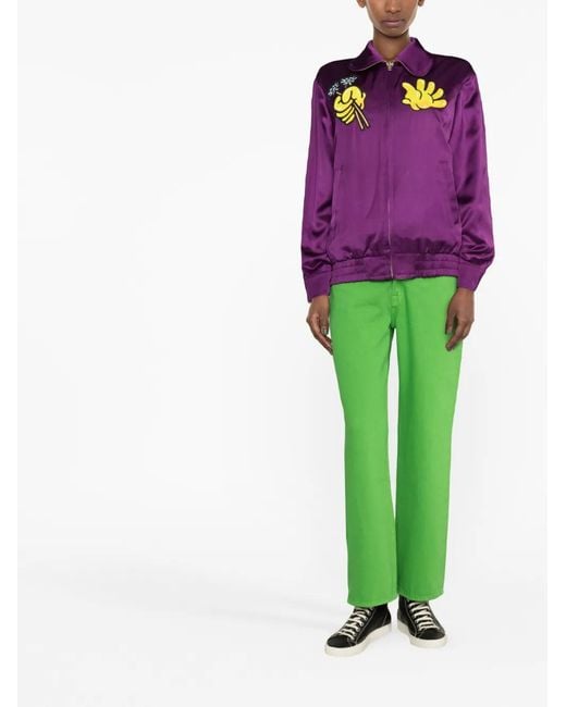 KENZO Purple Outerwears