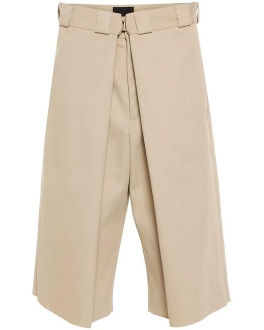 Givenchy Korte Broeken ,Katoen Chino Bermuda Shorts in het Natural voor heren