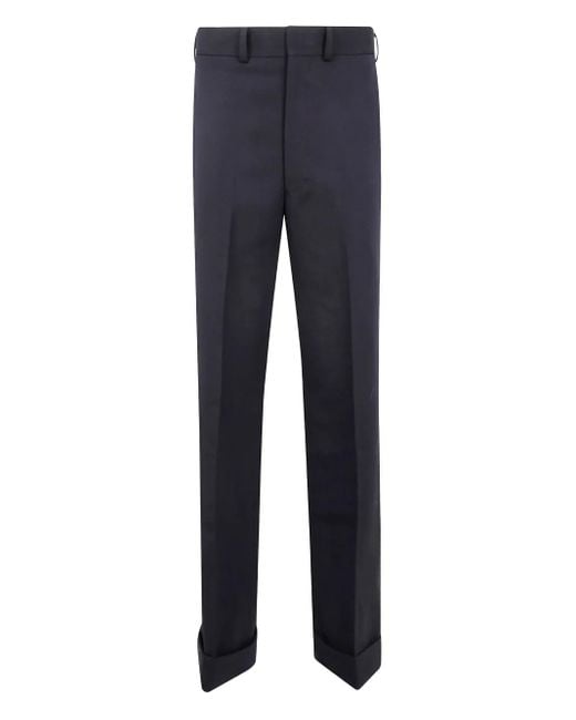 Junya Watanabe プリーツ パンツ Blue