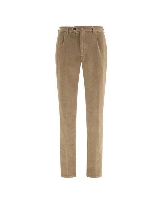 Germano 1952 Natural Corduroy Trousers for men