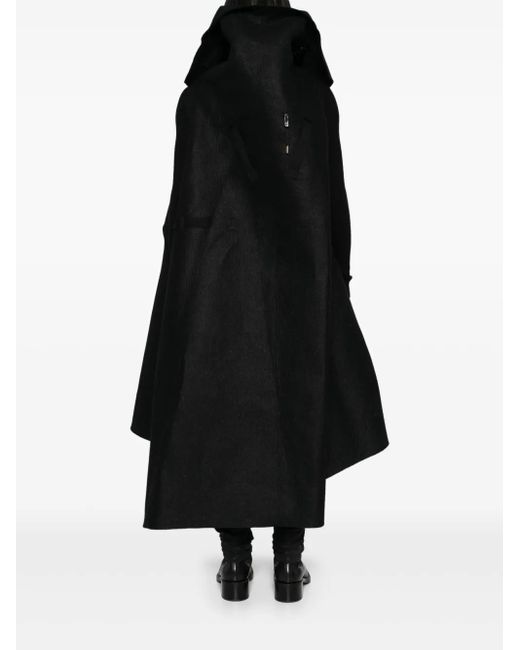 Abrigo con botones Boris Bidjan Saberi de hombre de color Black