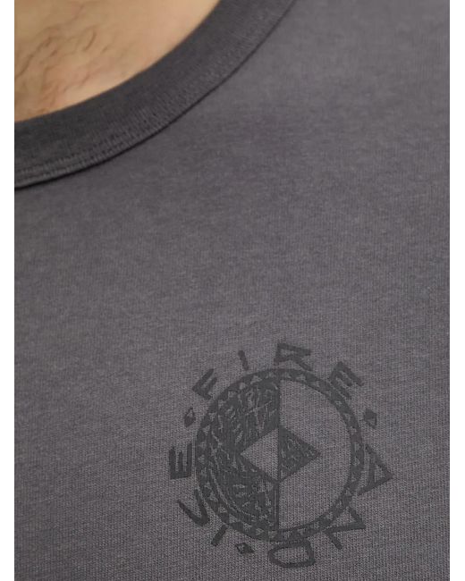Bogner Fire + Ice Gray Lino Logo-Print T-Shirt for men