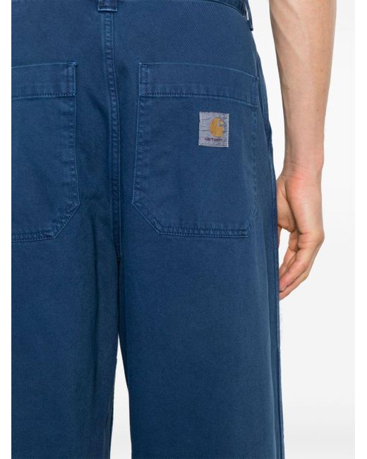 Pantalones rectos Garrison Carhartt de hombre de color Blue