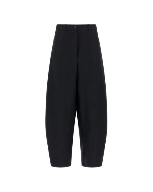 Nude Blue Tapered-Leg Trousers