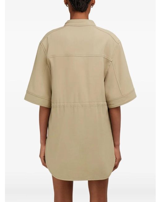 Ferragamo Natural Short-Sleeve Jacket