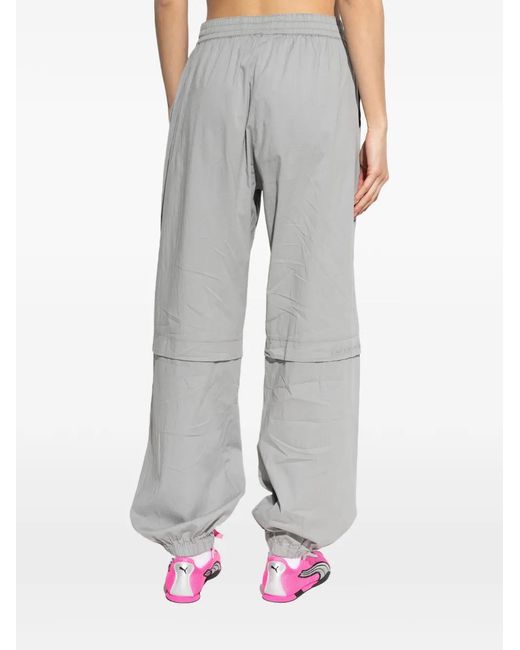 Rethinkit Studios Gray Drawstring Track Pants