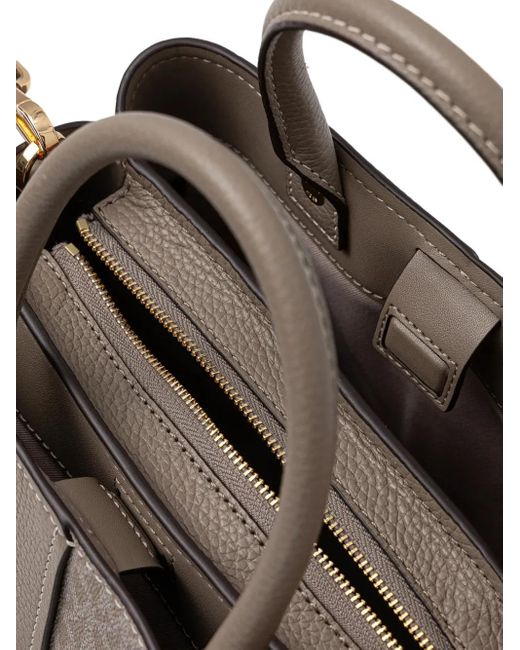 Michael Kors Gray Flora Medium Tote Bag