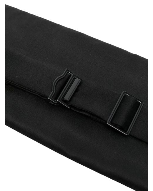 Tagliatore White Pleated Sash for men