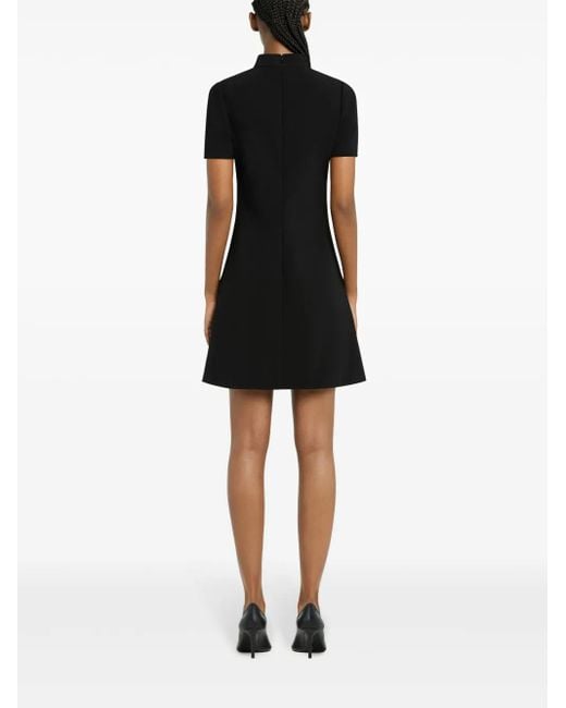 Courreges Black Heritage Mini Dress