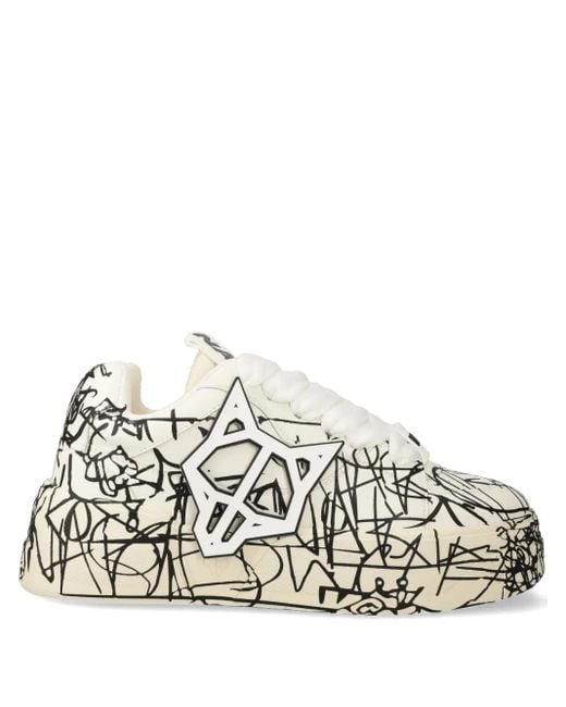 Naked Wolfe White Kosa Sneakers for men